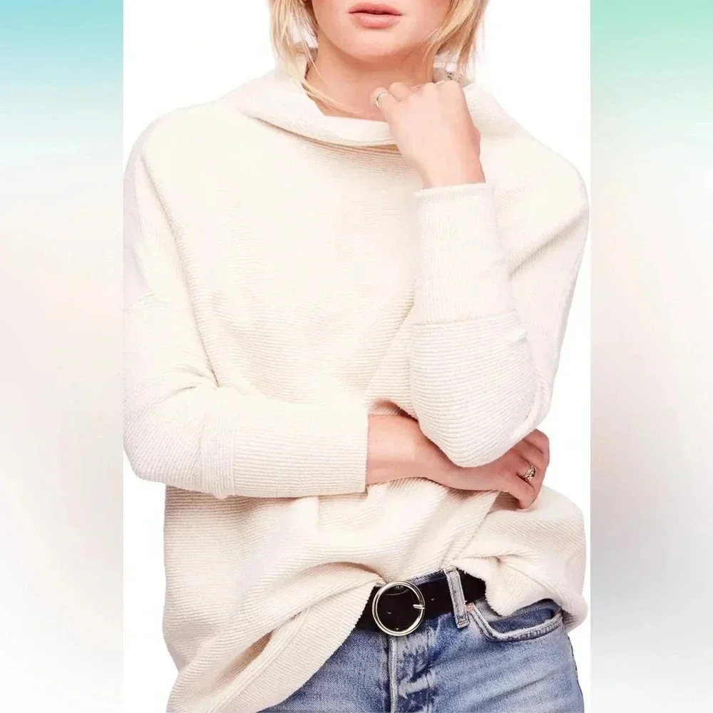 Free People Women's Ottoman Slouchy Sweater Size Small